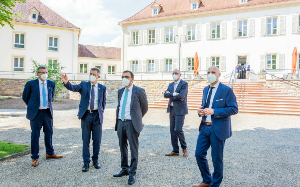Besuch vom Gesundheitsminister Holetschek im Kurhaus Bad Bocklet